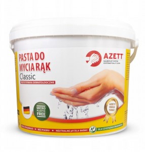 Pasta BHP do mycia rąk - AZETT HANDWASCHPASTE CLASSIC  10L