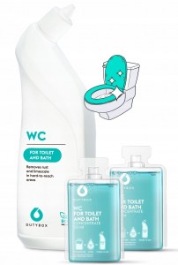 DUTYBOX - WC SET - Komplet do mycia toalety